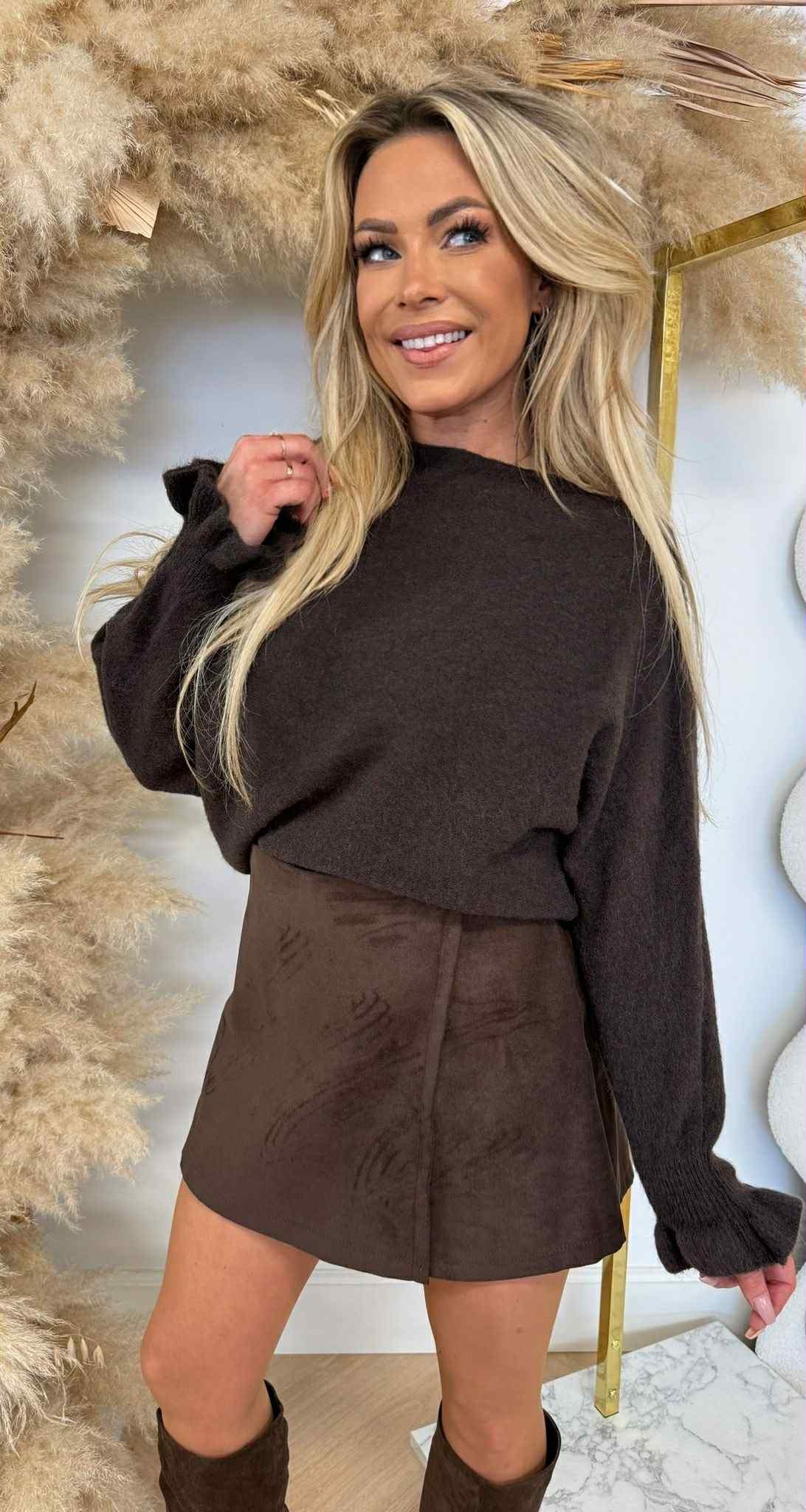 ROUCHE SOFT SWEAT CHOCO