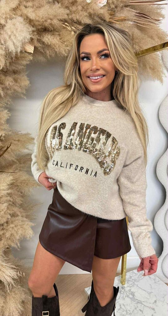 LOS ANGELES SEQUIN 788 BEIGE LOS ANGELES SEQUIN 788 BEIGE