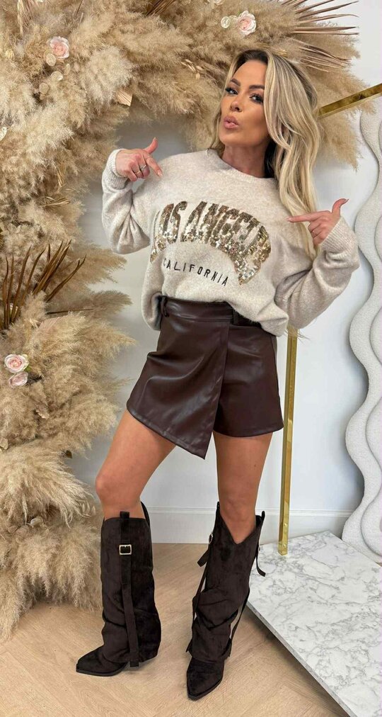 LOS ANGELES SEQUIN 788 BEIGE LOS ANGELES SEQUIN 788 BEIGE