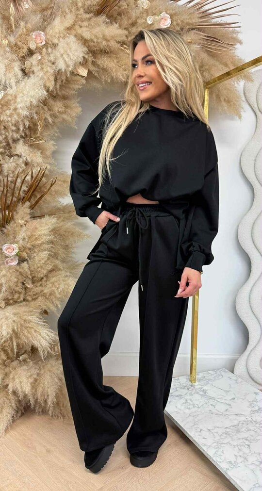 LOUNGE SET BLACK LOUNGE SET BLACK