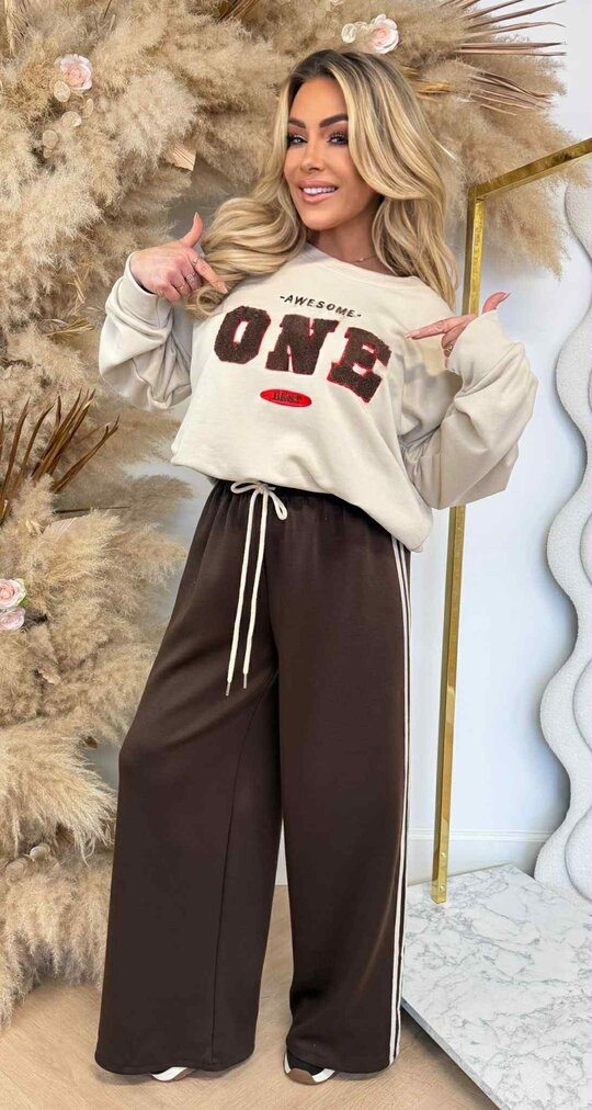 AWESOME ONE SWEATER BEIGE