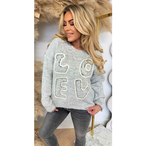 ACTIE LOVE SWEAT 381227 GREY ACTIE LOVE SWEAT 381227 GREY