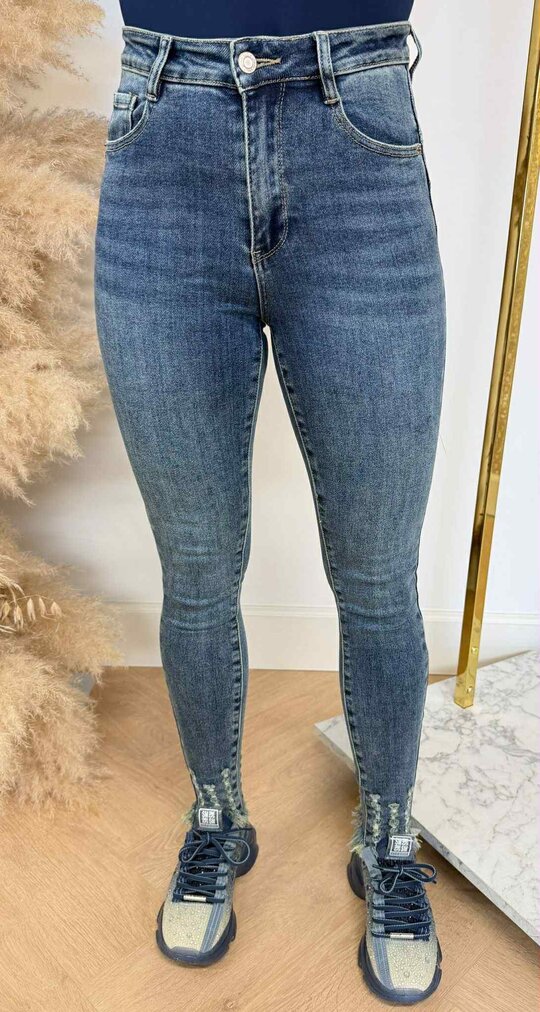 PUSH UP SKINNY 5368-1 DENIMBLUE