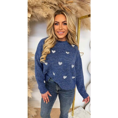 HARTJES STRIPE SWEAT 7981 NAVY HARTJES STRIPE SWEAT 7981 NAVY