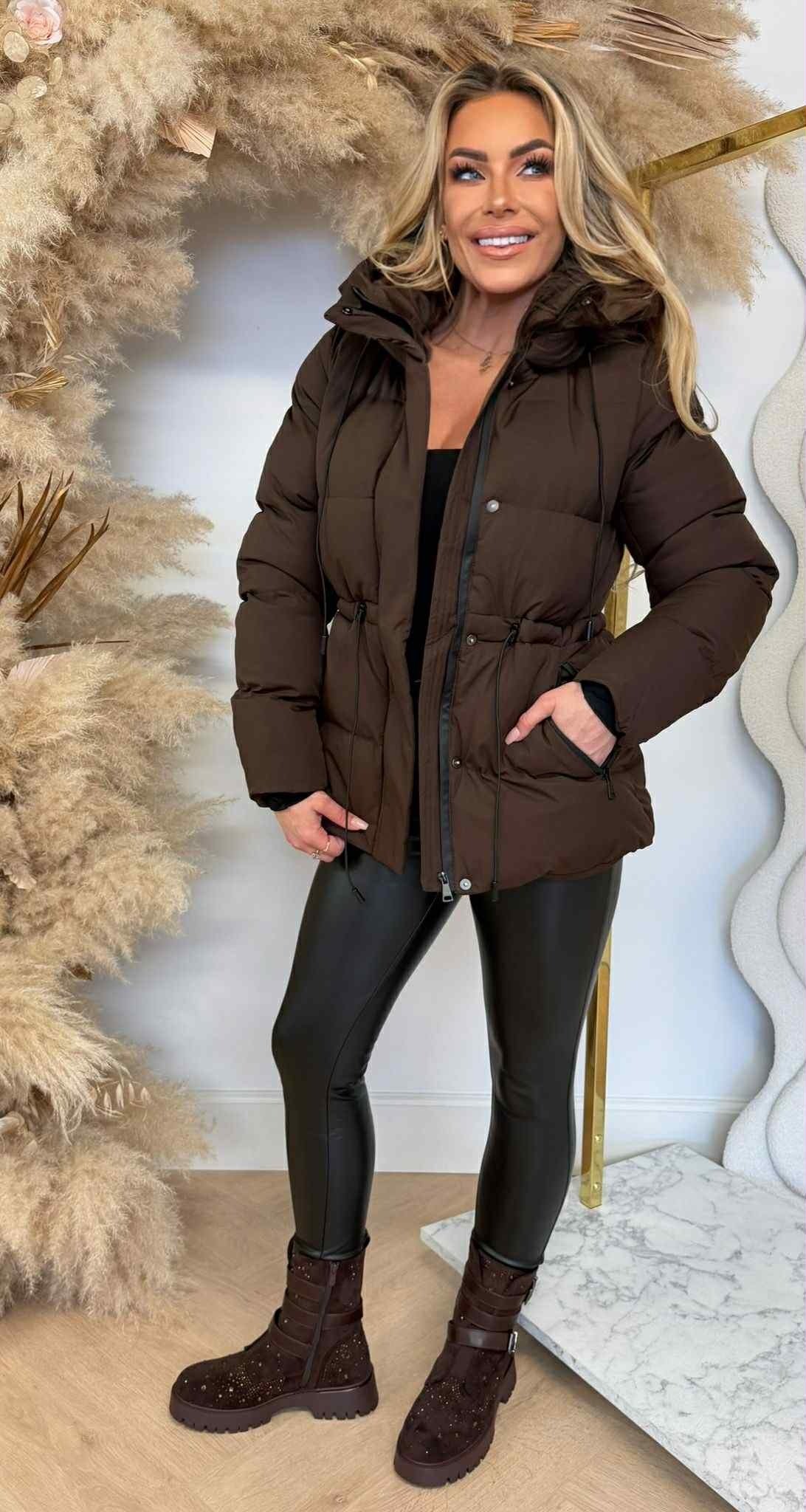FELINE WINTERCOAT 7628 CHOCO