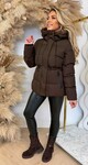 FELINE WINTERCOAT 7628 CHOCO