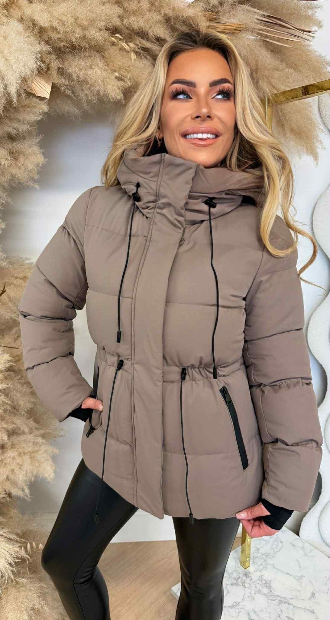 FELINE WINTERCOAT 7628 TAUPE