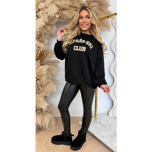 APRE-SKI CLUB SWEAT 801737 BLACK APRE-SKI CLUB SWEAT 801737 BLACK