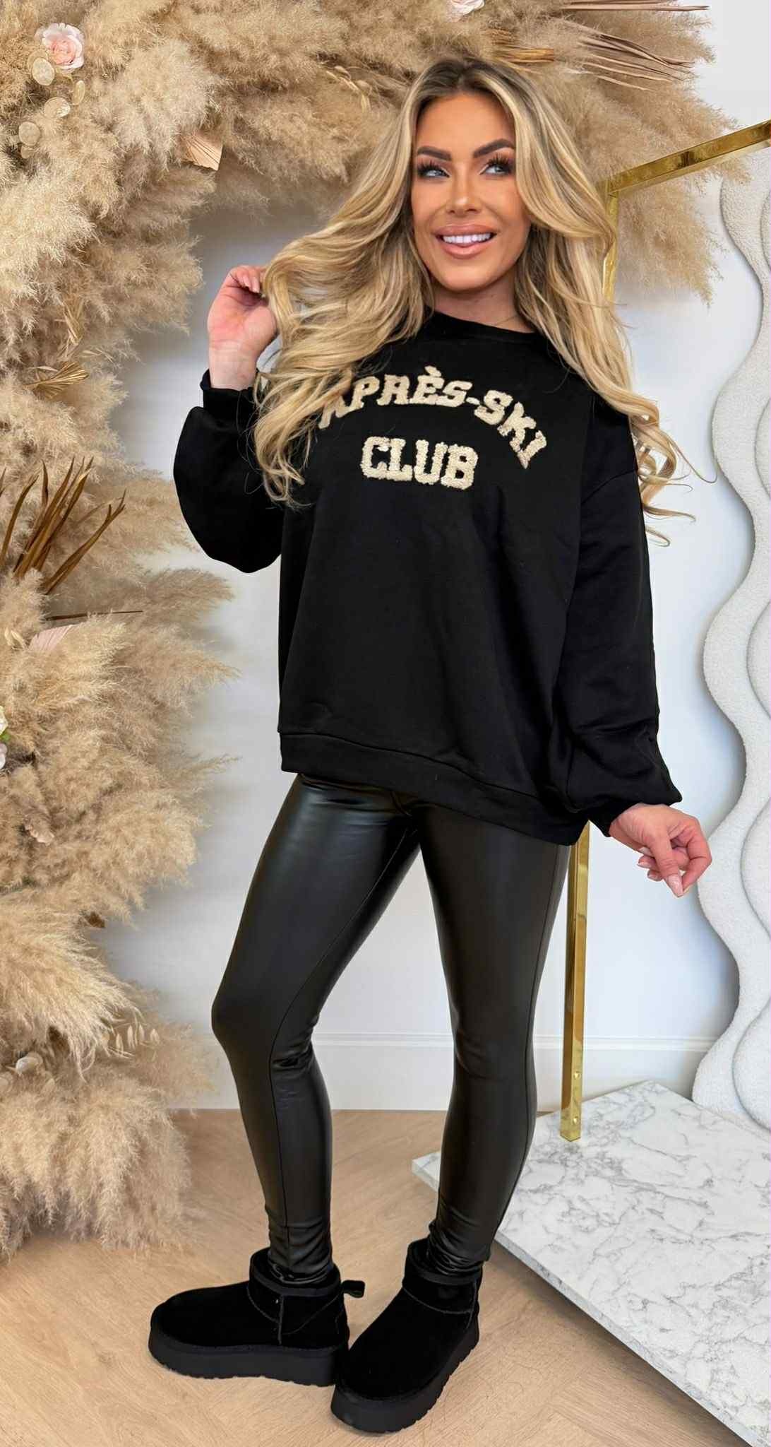 APRE-SKI CLUB SWEAT 801737 BLACK