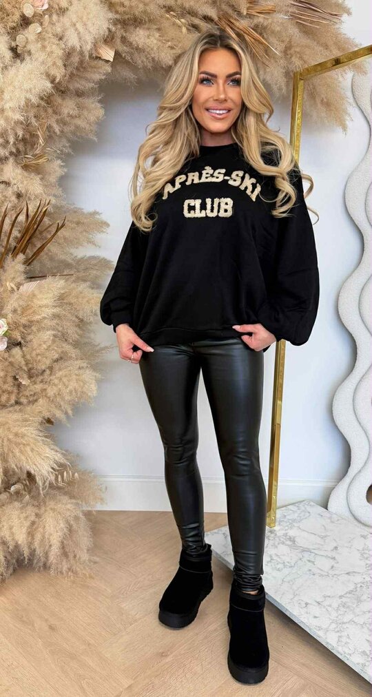APRE-SKI CLUB SWEAT 801737 BLACK