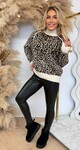 LEOPRAD TURTLE NECK SWEAT PK328 BEIGE LEOPRAD TURTLE NECK SWEAT PK328 BEIGE