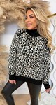 LEOPRAD TURTLE NECK SWEAT PK328 BLACK LEOPRAD TURTLE NECK SWEAT PK328 BLACK