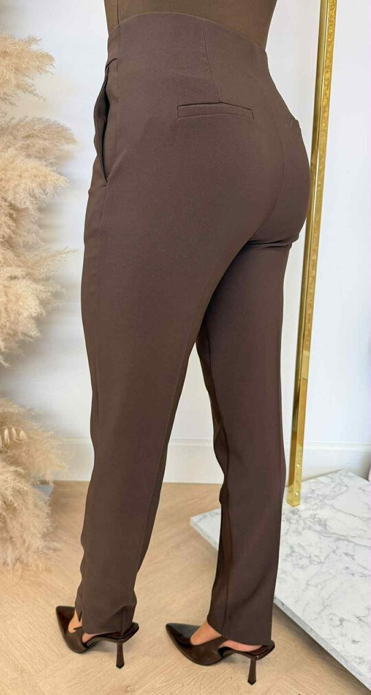 STACY PANTALON P951 CHOCO