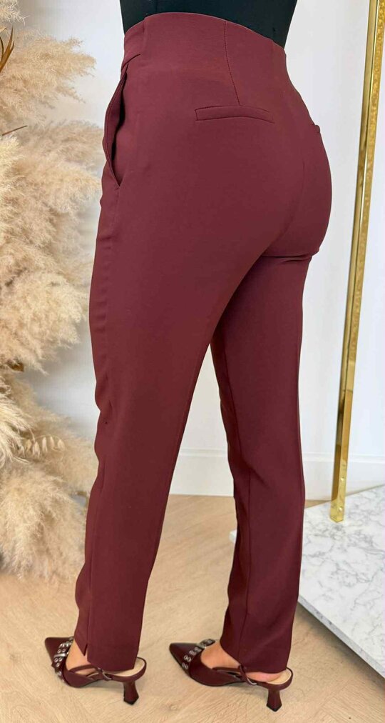 STACY PANTALON P951 BORDEAUX STACY PANTALON P951 BORDEAUX