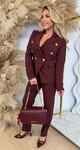 STACY BLAZER V195 BORDEAUX STACY BLAZER V195 BORDEAUX