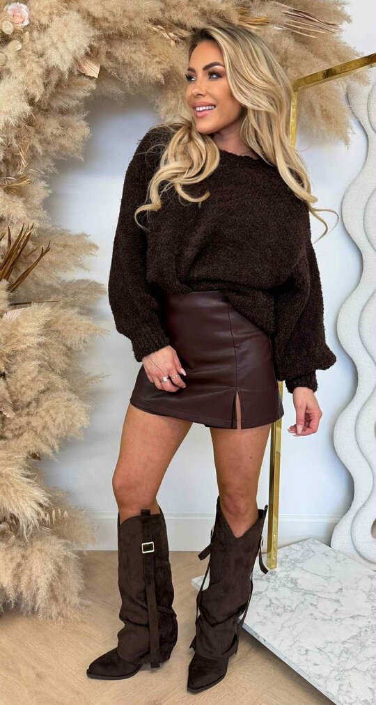 BEARABLE TEDDY SWEAT CHOCO BEARABLE TEDDY SWEAT CHOCO