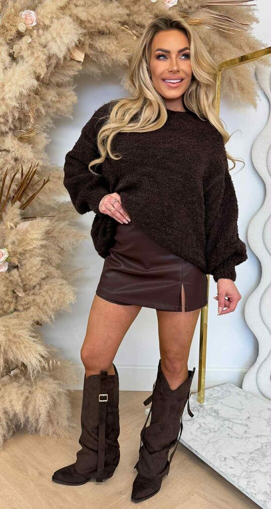 BEARABLE TEDDY SWEAT CHOCO BEARABLE TEDDY SWEAT CHOCO