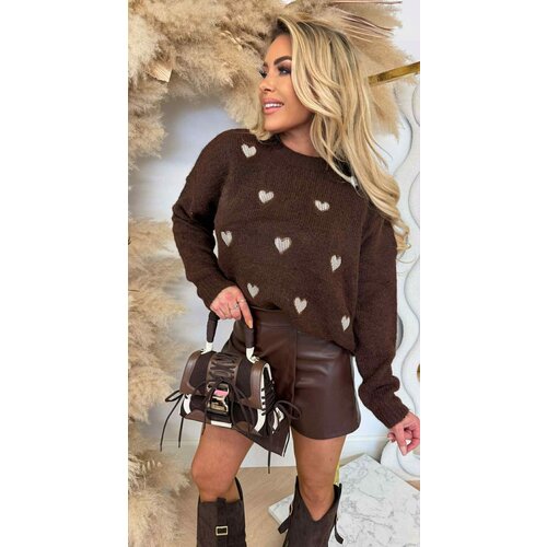 HARTJES STRIPE SWEAT 7981 CHOCO HARTJES STRIPE SWEAT 7981 CHOCO