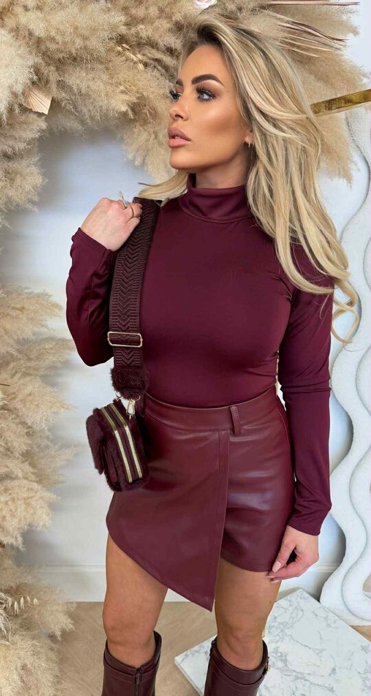 KOL BASIC LONG SLEEVE BORDEAUX KOL BASIC LONG SLEEVE BORDEAUX