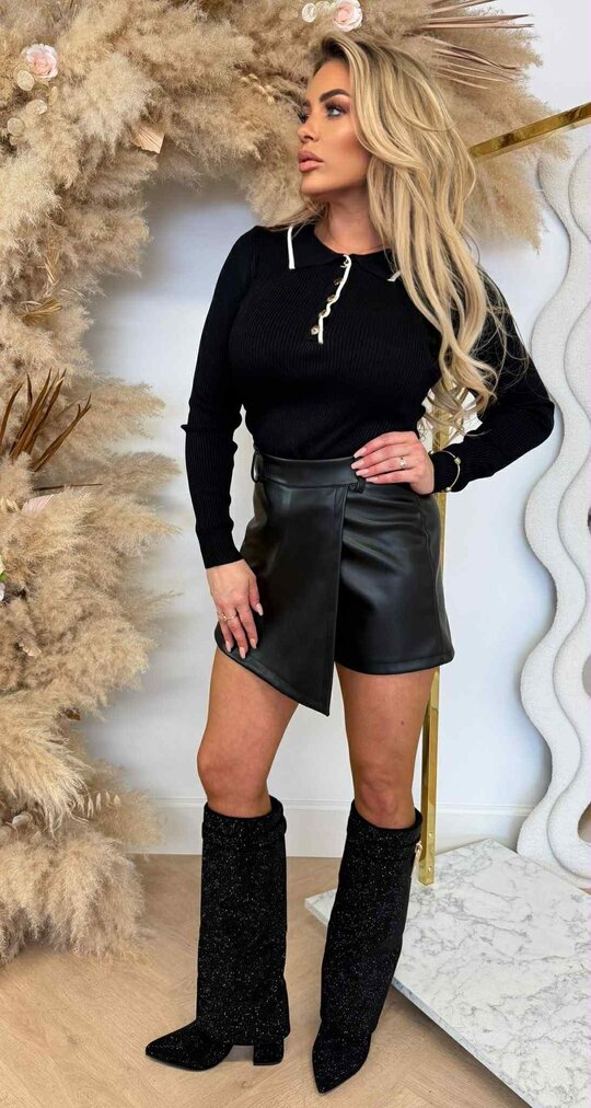 BUTTON KRAAG BODY 9718 BLACK