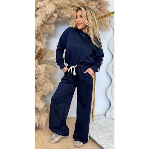 HOODIE LOGO SETJE NAVY HOODIE LOGO SETJE NAVY