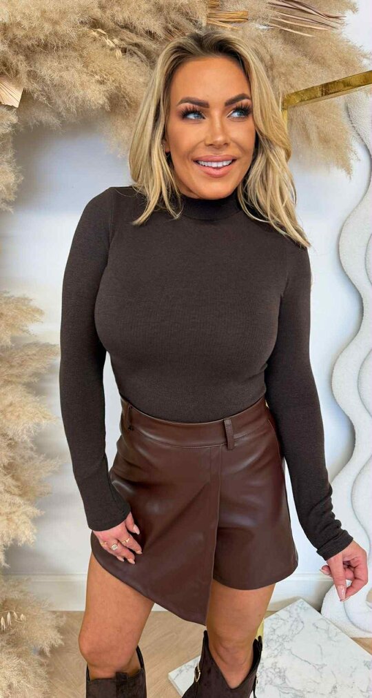 BY SWAN BASIC STRETCH SHIRT 9971 COFFEE BY SWAN BASIC STRETCH SHIRT 9971 COFFEE