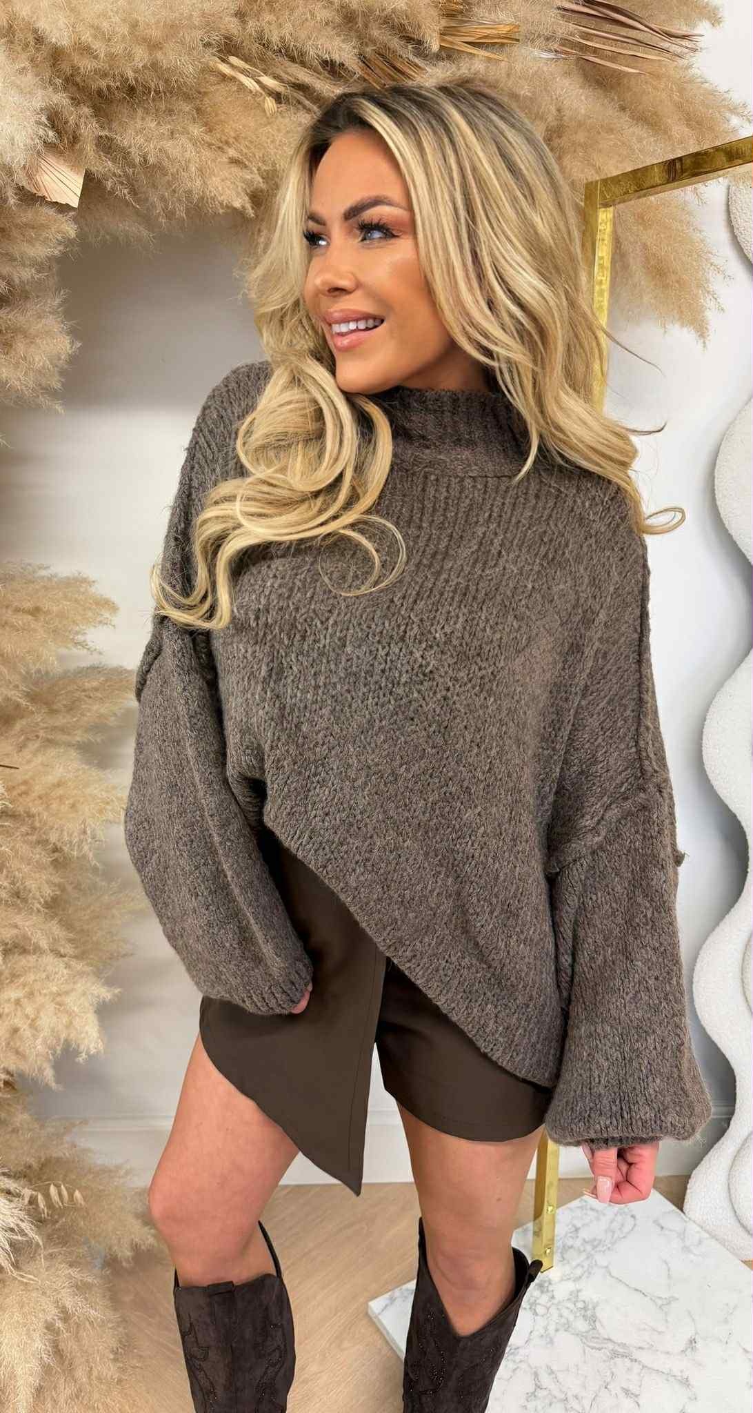 LOVIKA STIKSEL SWEAT TAUPE LOVIKA STIKSEL SWEAT TAUPE