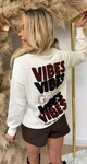 VIBES SWEAT AM816 LIGHTBEIGE