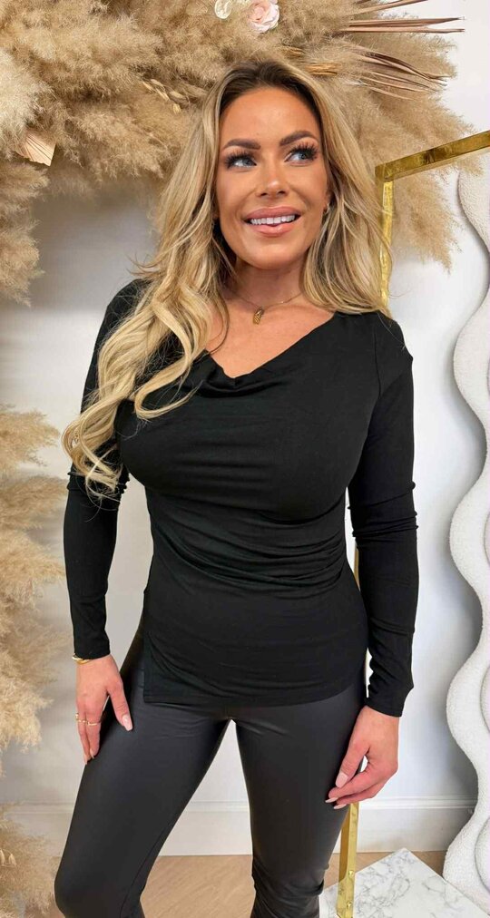 TESS LONGSLEEVE 9968 BLACK