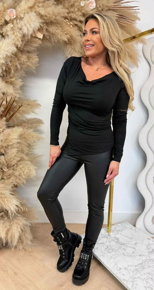 TESS LONGSLEEVE 9968 BLACK