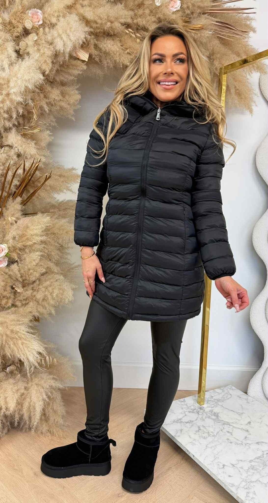 REVERSIBLE PUFFER WINTERJACKET 2703 BLACK