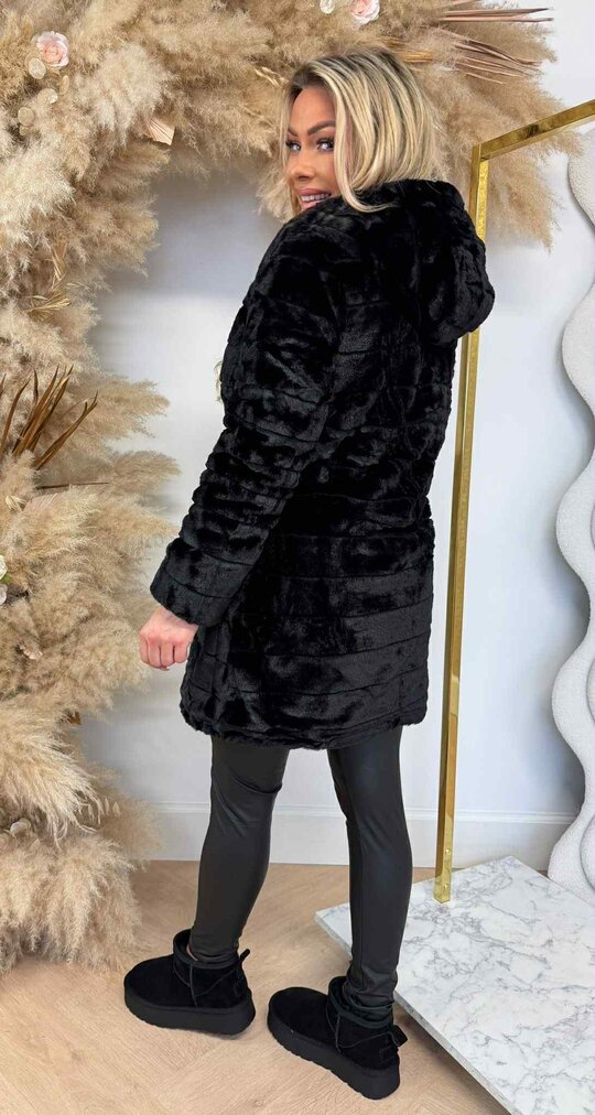 REVERSIBLE PUFFER WINTERJACKET 2703 BLACK REVERSIBLE PUFFER WINTERJACKET 2703 BLACK