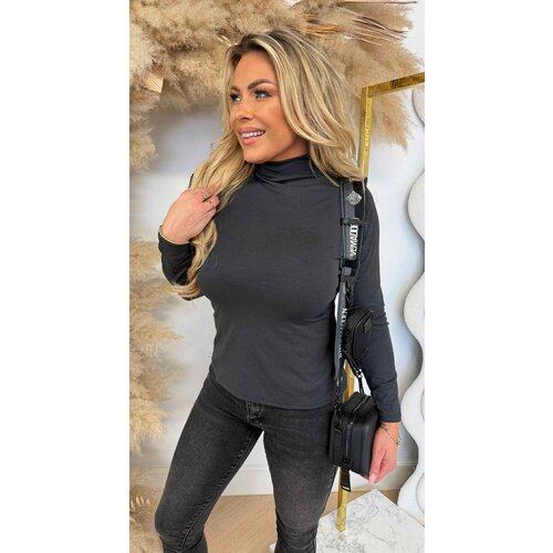 YU & ME TURTLE NECK LONG SLEEVE 12107 DARKGREY YU & ME TURTLE NECK LONG SLEEVE 12107 DARKGREY