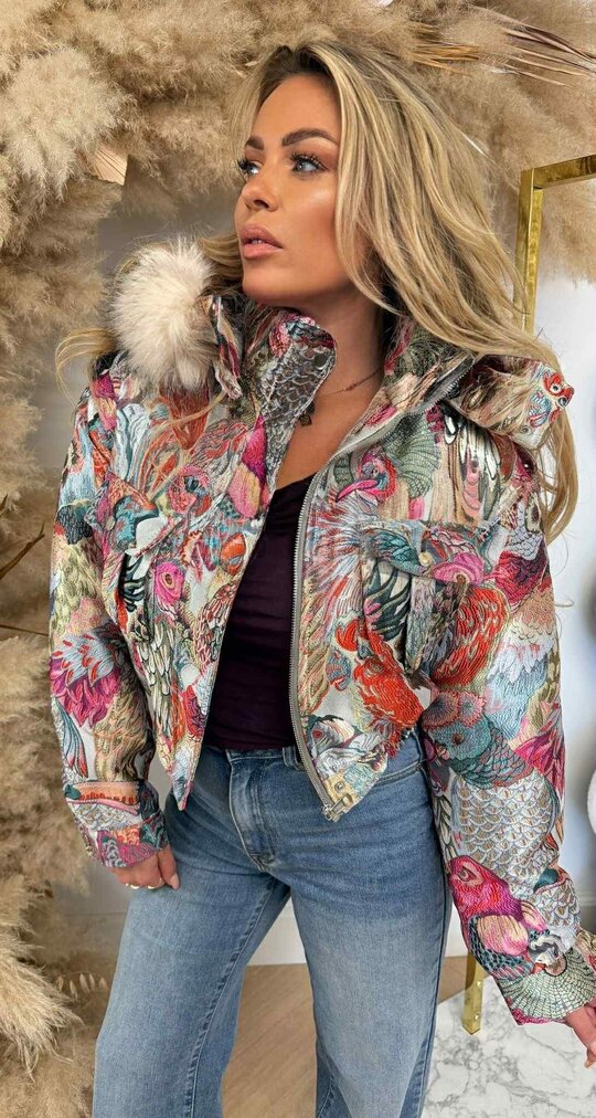 PARADISE WINTERJACKET 19919 ROSE/RED