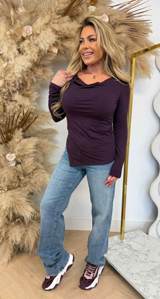 TESS LONGSLEEVE 9968 PURPLE