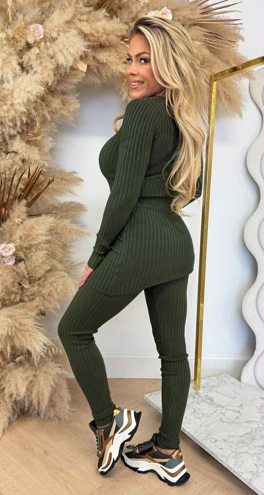 COZY V RIB PAK 167 ARMYGREEN