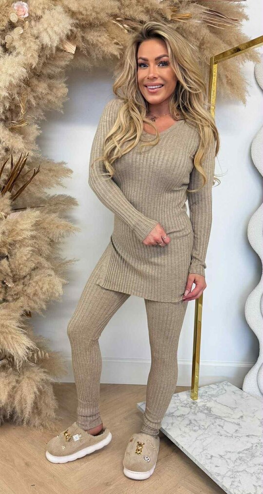 COZY V RIB PAK 167 TAUPE