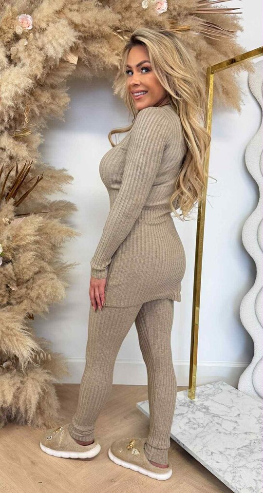 COZY V RIB PAK 167 TAUPE