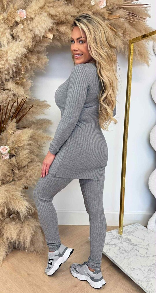 COZY V RIB PAK 167 GREY