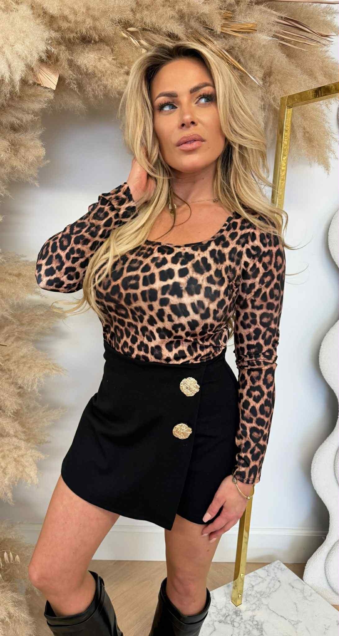 WILLY LEOPARD TRAVEL TOP WILLY LEOPARD TRAVEL TOP