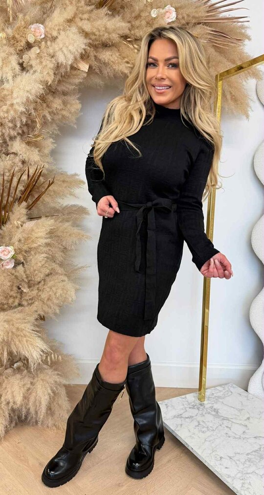 FENNIE LUS DRESS 9133 BLACK