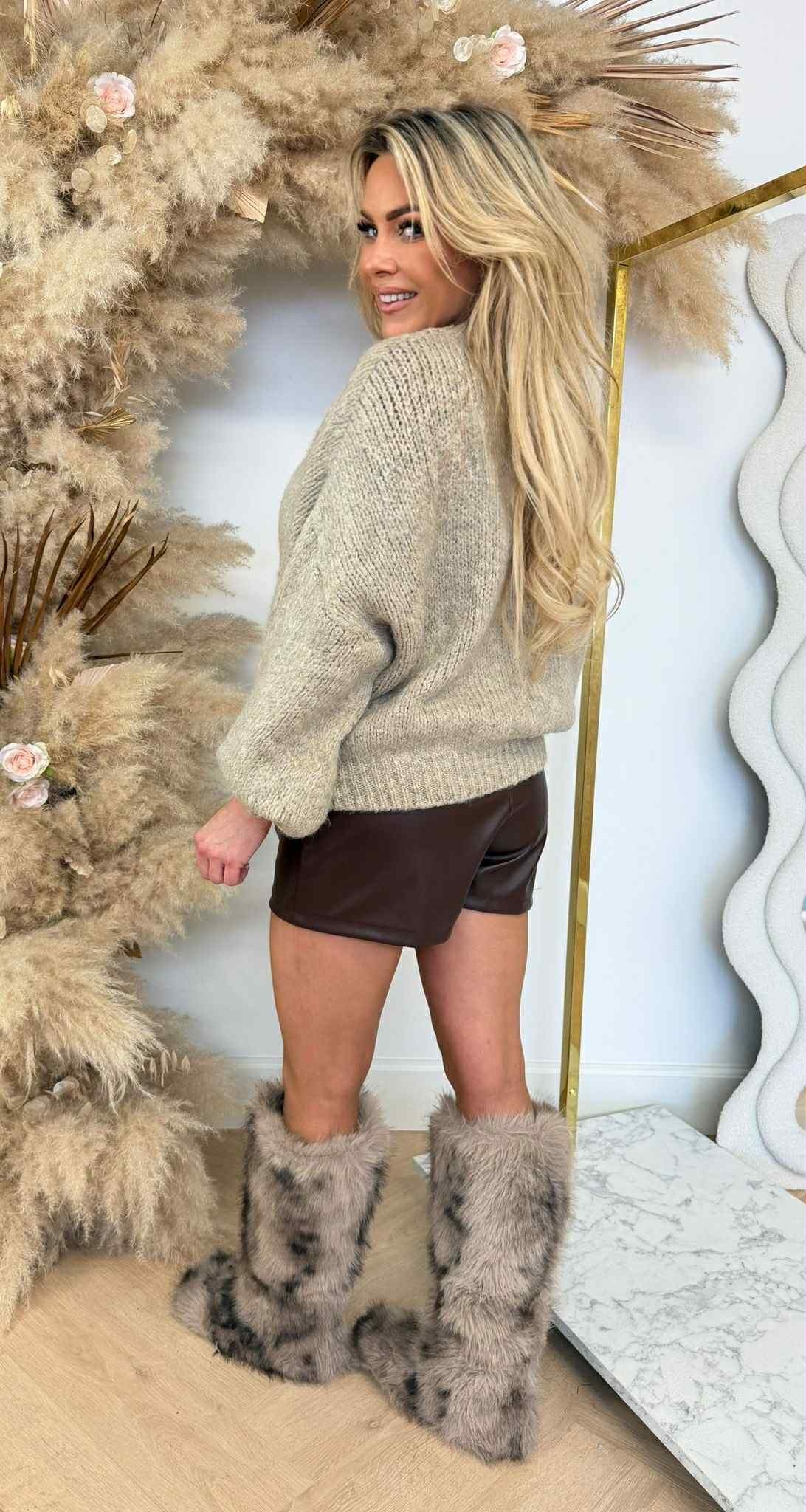 LYNN SOFT SWEAT BEIGE