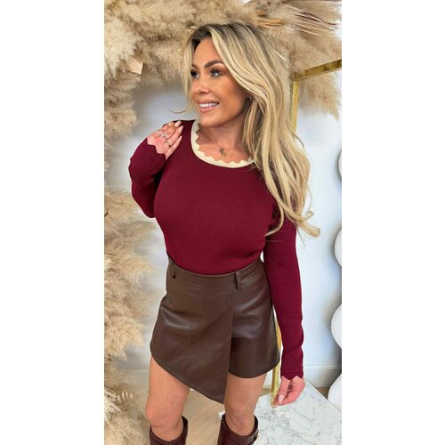 SCHULP LUREX TOP 9318 BORDEAUX SCHULP LUREX TOP 9318 BORDEAUX