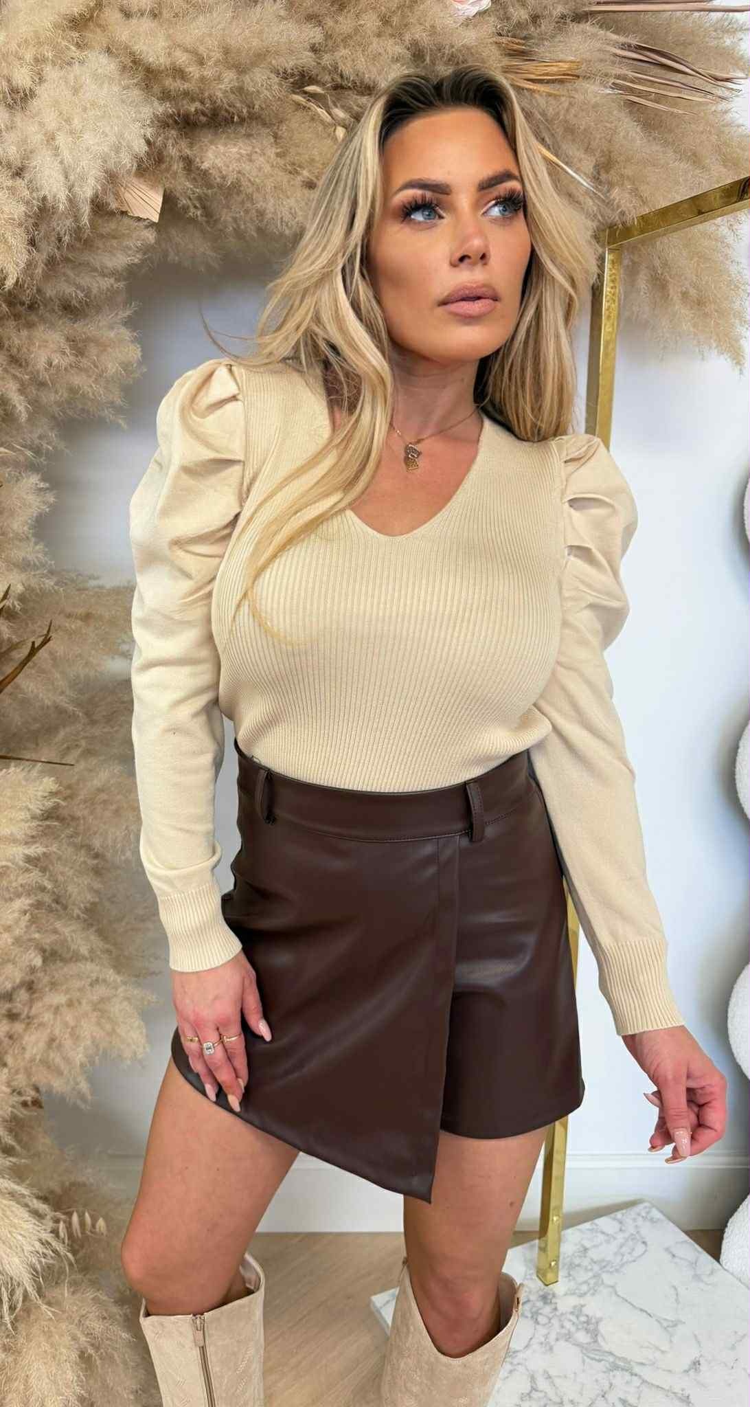 POFFIE TOP 9305 BEIGE POFFIE TOP 9305 BEIGE