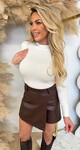 MILEY TURTLE BASIC RIB TOP 18002 OFFWHITE