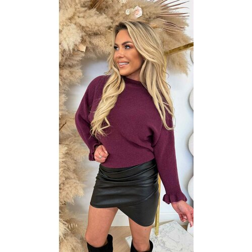 ROUCHE SOFT SWEAT WINE ROUCHE SOFT SWEAT WINE