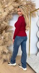 MILEY TURTLE BASIC RIB TOP 18002 CHERRYRED