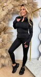 SPORTY STRETCH SET 90111 BLACK SPORTY STRETCH SET 90111 BLACK