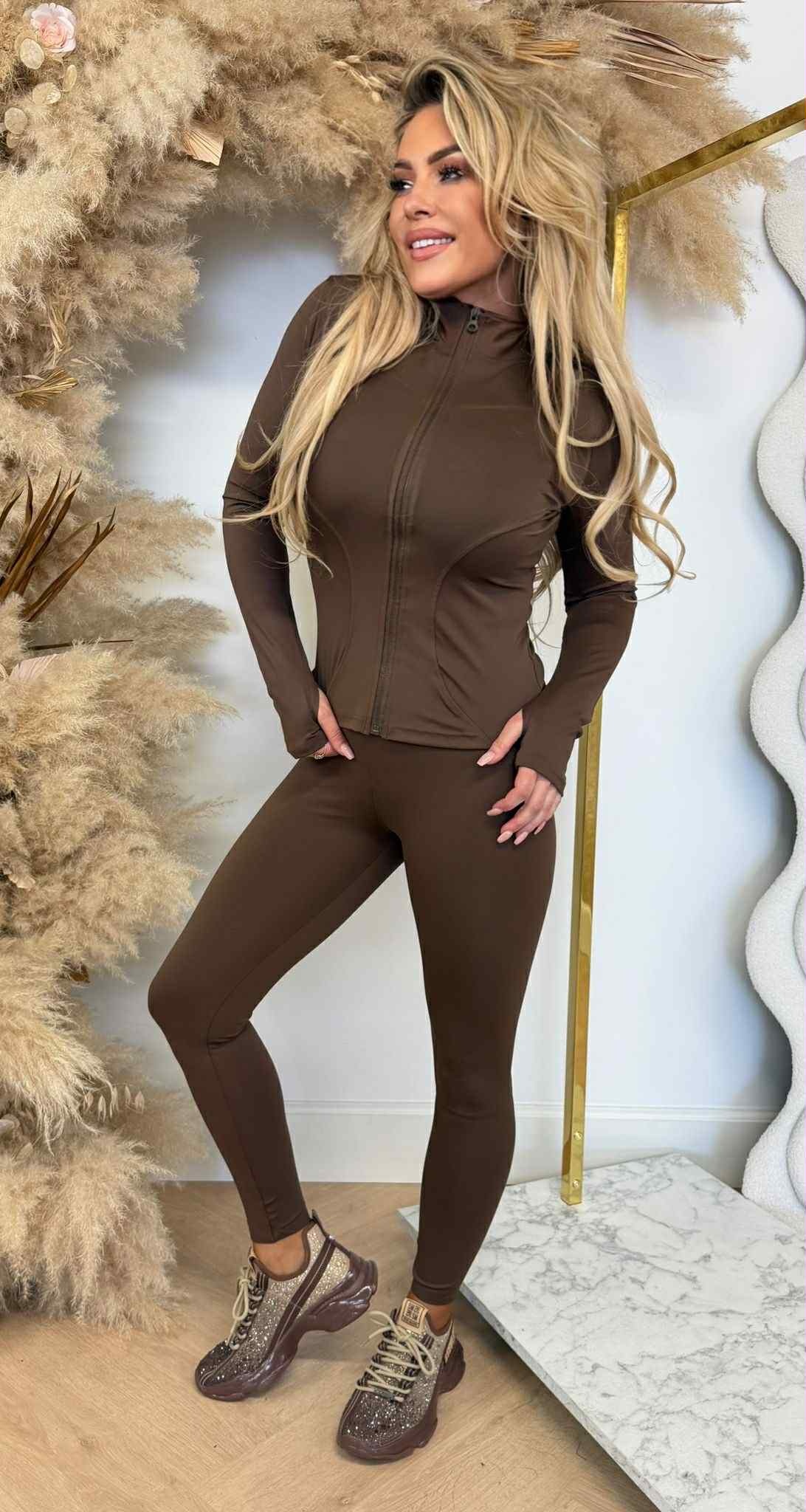 SPORTY STRETCH SET 90111 CHOCO