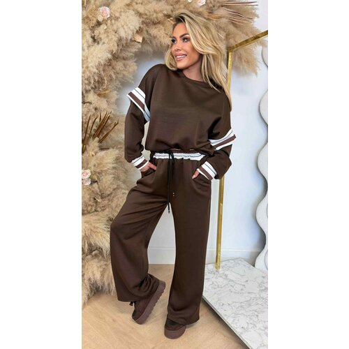 STRIPE COMFY SET CHOCO STRIPE COMFY SET CHOCO